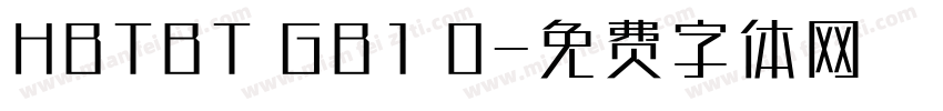 HBTBT GB1 0字体转换
